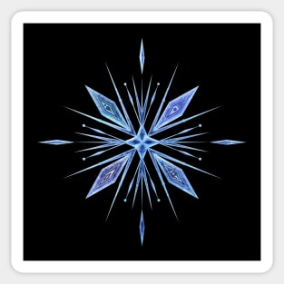 the second snowflake Sticker